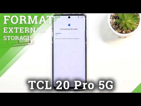 How to Format SD Card in TCL 20 Pro - Wipe All Data