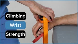 Climbing Specific Wrist Strength Testing