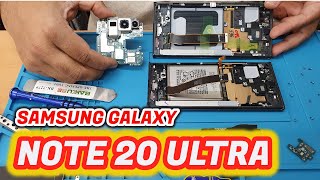 How To Replace Samsung Galaxy Note 20 Ultra 5G Screen | VERY  EASY WAY