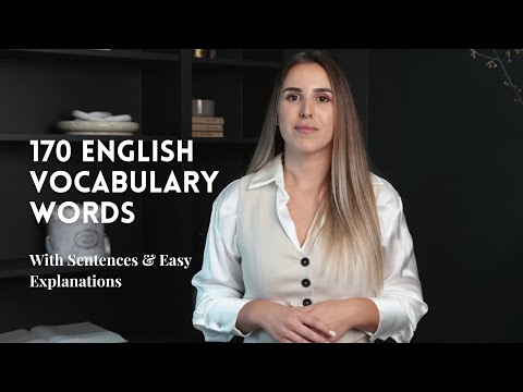 170 English Vocabulary Words You'll Use Every Day.