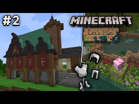 Merciless Rascal - RESOURCE GATHERING & ACTUAL STARTER BASE | Minecraft Let's Play 1.19 Survival - Ep. 2