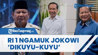 Prabowo Murka Jokowi Dihujat seusai Tak Berkuasa: Setelah 10 Tahun Mengabdi Masih Dikuyu-kuyu?!