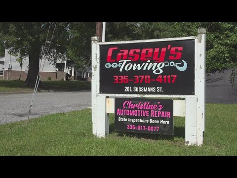 Greensboro police investigating video from tow yard