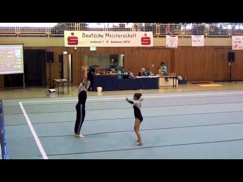 DM Jr Sr Aachen 2014   059   153   MxP   Senior   Dyn   GER   Möbisburger SV, Franziska Weißkopf & N