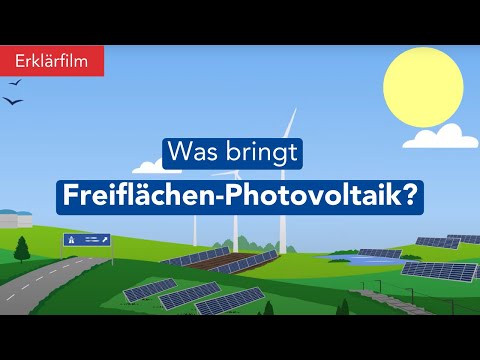 Erklärfilm: Freiflächen-Photovoltaik