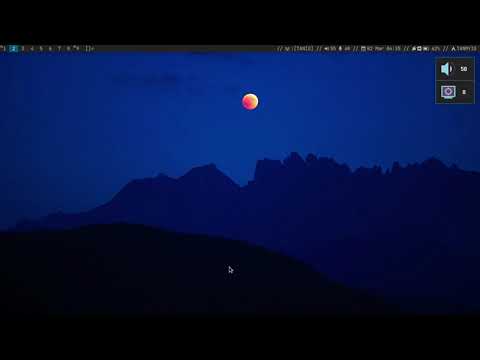 My Artix Linux with DWM Window Manager