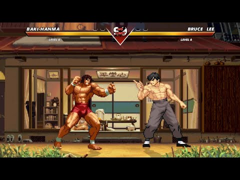 BAKI HANMA vs BRUCE LEE - High level insane fight❗