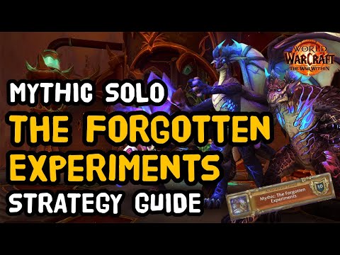 Solo Warlock vs The Forgotten Experiments Mythic in Aberrus – Full Breakdown & Chaos