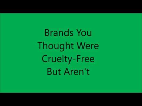 Brands You Thought Were Cruelty-Free But Aren't