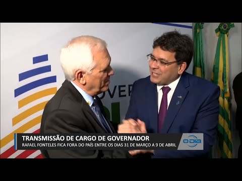 Rafael Fonteles transmitirá temporariamente o cargo de Governo para Themístocles Sampaio 31 03 2023