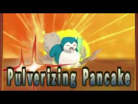 Snorlax - Pulverizing Pancake