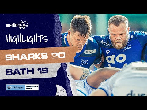 MATCH HIGHLIGHTS - Sale Sharks 20 Bath Rugby 19