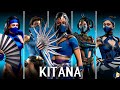 Mortal Kombat KITANA Evolution 1993 2023 2K 60FPS