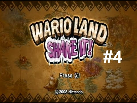 Let's Play Wario Land: Shake It #4 - Welcome to Wiggly Wilds