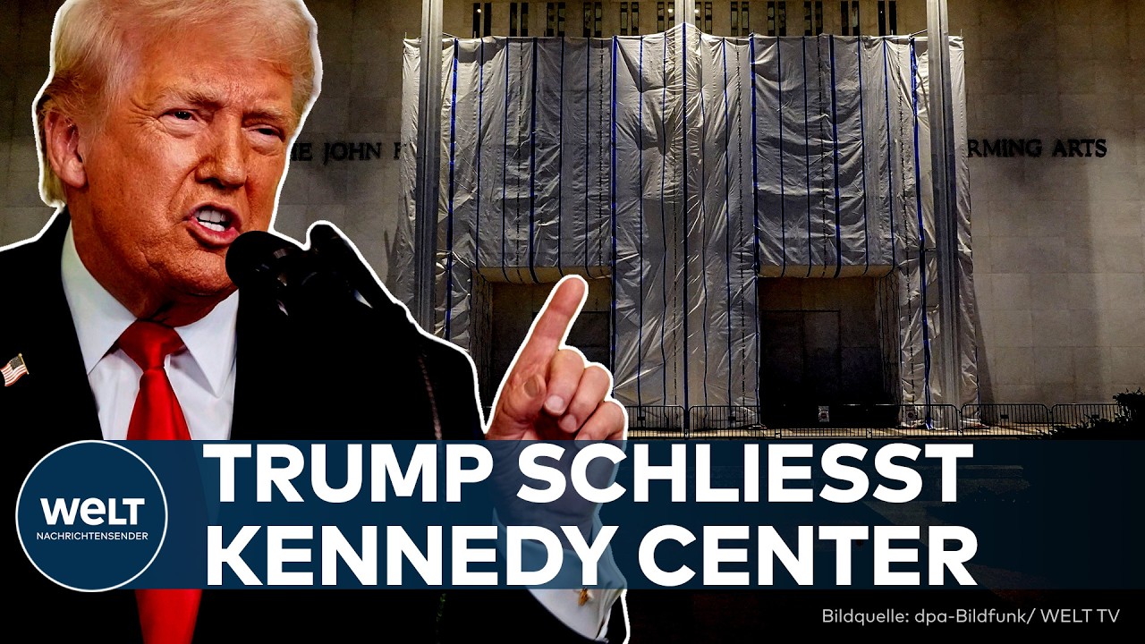TRUMP SCHLIESST KENNEDY CENTER: Nach der Gerichtsentscheidung eskaliert der Machtkampf weiter