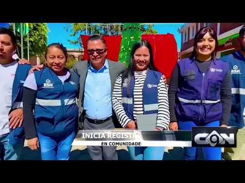 INICIA REGISTRO SOCIAL DE HOGARES EN SIPACAPA PARA AMPLIAR ACCESO A PROGRAMAS DE APOYO SOCIAL