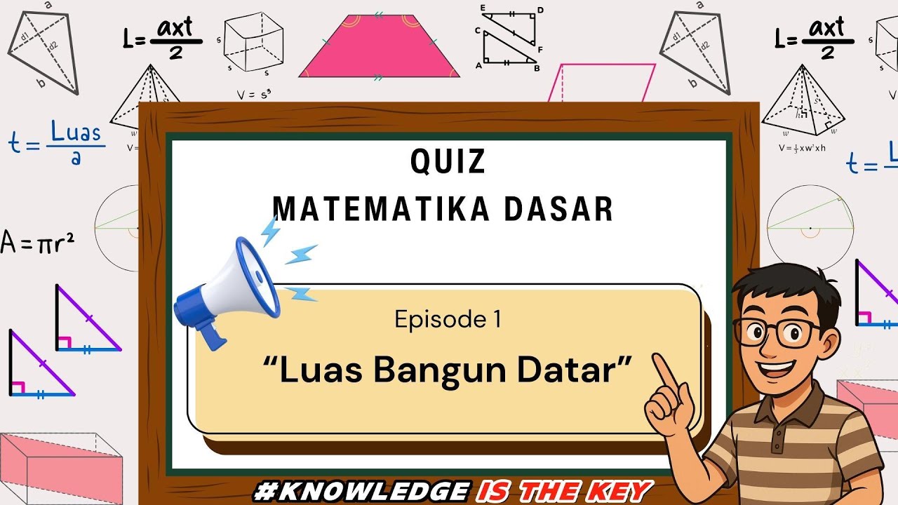 Quiz Matematika Dasar | Episode 1: Luas Bangun Datar