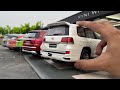 Parking Ultra Luxury SUV Real Like Mini Cars At Car Showroom 1 18 Scale Diecast Model Cars