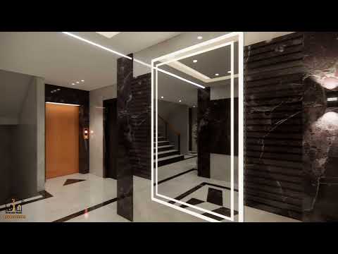 Luxury Entrance Naser City Building| DYH 3D