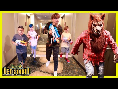 A WEREWOLF at GREAT WOLF LODGE | D&D SQUAD BATTLES