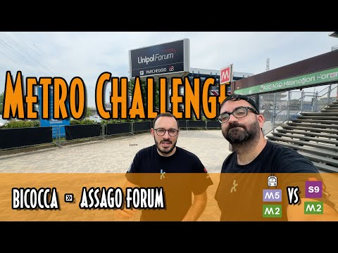 METRO CHALLENGE Bicocca - Assago: is it better to get from the city center by metro or the future...