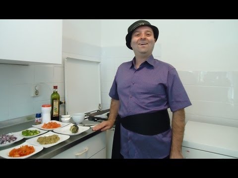 cooking show mrhamiham armenian eggplant salad
