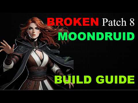 BROKEN Patch 8 MOONDRUID Build Guide - Easy Solo Honour Mode