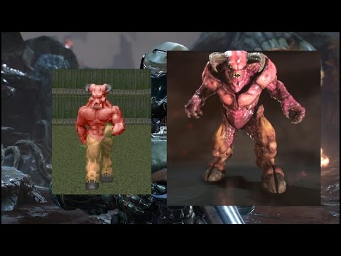 Doom (93-94) vs Doom (2016) - Equivalent Monsters Comparison