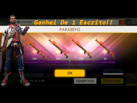 🔴 GANHEI UM PRESENTE DE 1 INSCRITO NO FREEFIRE!!