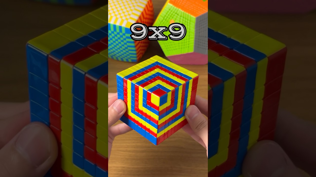 Rubik’s Cubes 1x1-19x119