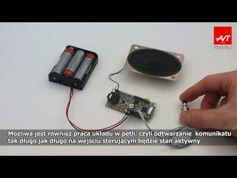 AVT5445 - ODTWARZACZ PLIKÓW DŹWIĘKOWYCH