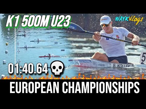 K1 500M U23 FINAL A 🚀 Balint KOLLEK 💀 KayakSprint European Championships Pitesti (ROU)