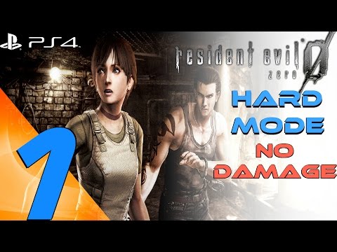 Resident Evil Zero HD Remaster - Hard Walkthrough Part 1 - No Damage / No Healing Items