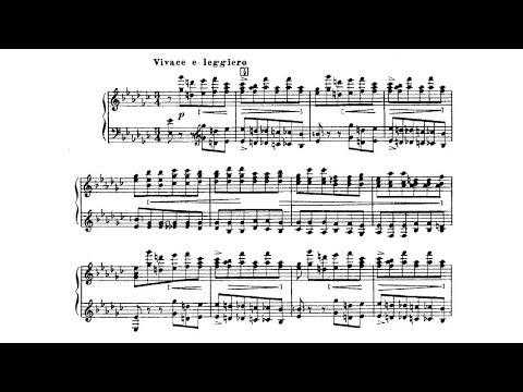 Sergei Taneyev - Scherzo in E-flat minor (audio + sheet music)