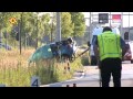 Beelden van het dodelijke ongeval in Helmond