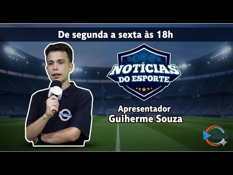 AO VIVO NO NOTÍCIAS DO ESPORTE  TRAZENDO AS INFORMAÇÕES DO FUTEBOL