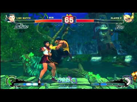SSF4AE: Shoujo A (Sakura) vs Kensou (Yun)