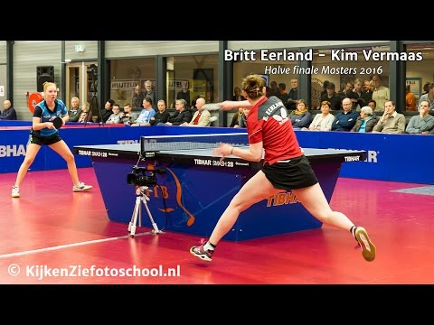 Britt Eerland - Kim Vermaas | Halve Finale Masters 2016