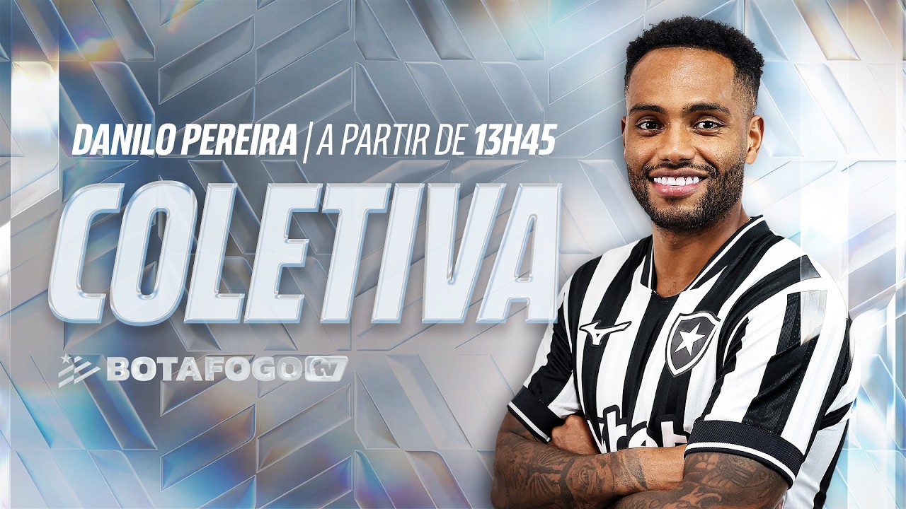 AO VIVO | Botafogo apresenta oficialmente atacante Danilo Pereira