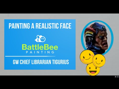 Painting Tutorial- Realistic Face GW Chief Librarian Tigurius