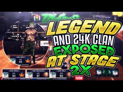 LEGEND 24k MJ EXPOSED TWICE !TOP REP RIVET CLAN EXPOSED IN STAGE!NBA 2k17