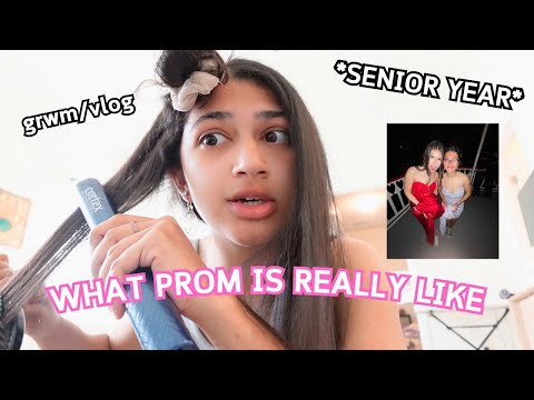 what senior prom is REALLY like *vlog/grwm*