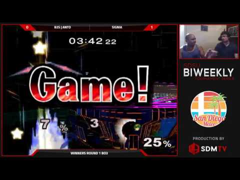 SDSU Biweekly 65 - Full Stream: Part 2 of 3 - SSBM Smash Melee