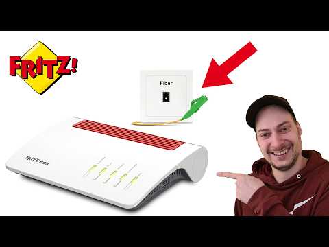 FRITZ!Box direkt an Glasfaser anschließen und einrichten - Tutorial