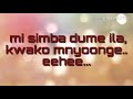 Kayumba Mazoea Lyric