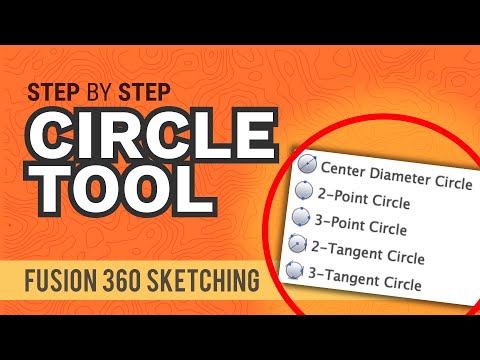How to Create Circles in Fusion 360 (all 5 explained)