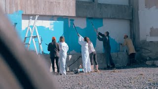 Paint The Town Blue | Christchurch Street Art Project | Xero