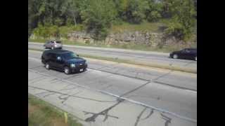 preview picture of video 'Barack Obama leaving Dubuque, Iowa'