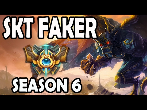 SKT T1 Faker Galio vs Leblanc MID Ranked Challenger Korea