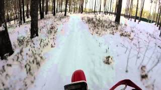 preview picture of video 'Зима 2015. Езда на мотоцикле!!!Winter riding on a motorcycle'